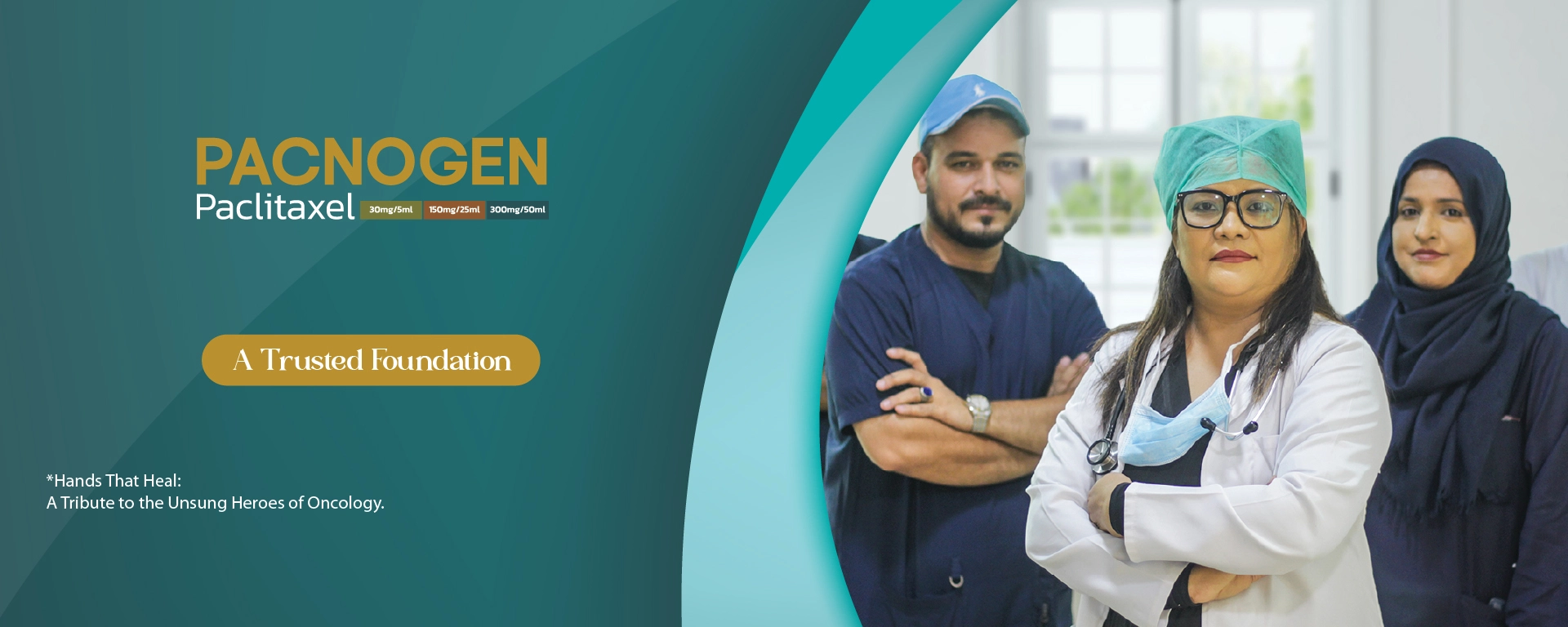 Pacnogen paclitaxel — Prescription medicine for certain forms of ovarian cancer, breast cancer, lung cancer, and Kaposi's sarcoma. Available in 300mg/50mL, 150mg/25mL, and 30mg/5mL.